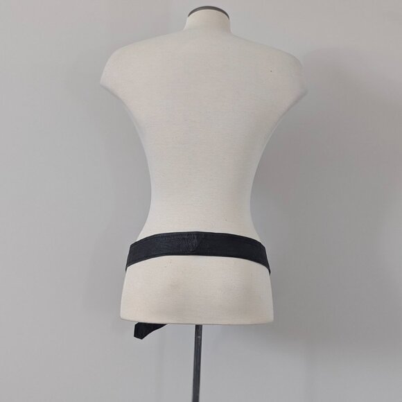 One-of-a-kind Custom Upcycled Leather Belt - Picture 6 of 7